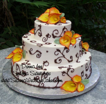Cheesecake Wedding Cakes By Donna Joy ~ Sedona Sweet Arts